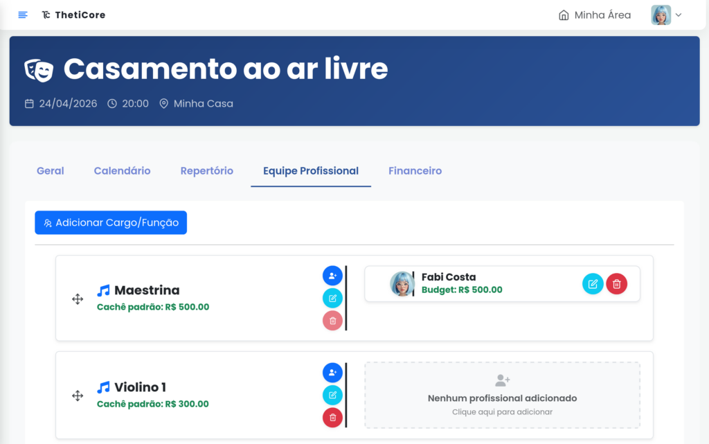 Do primeiro ensaio ao concerto, tudo sob controle.